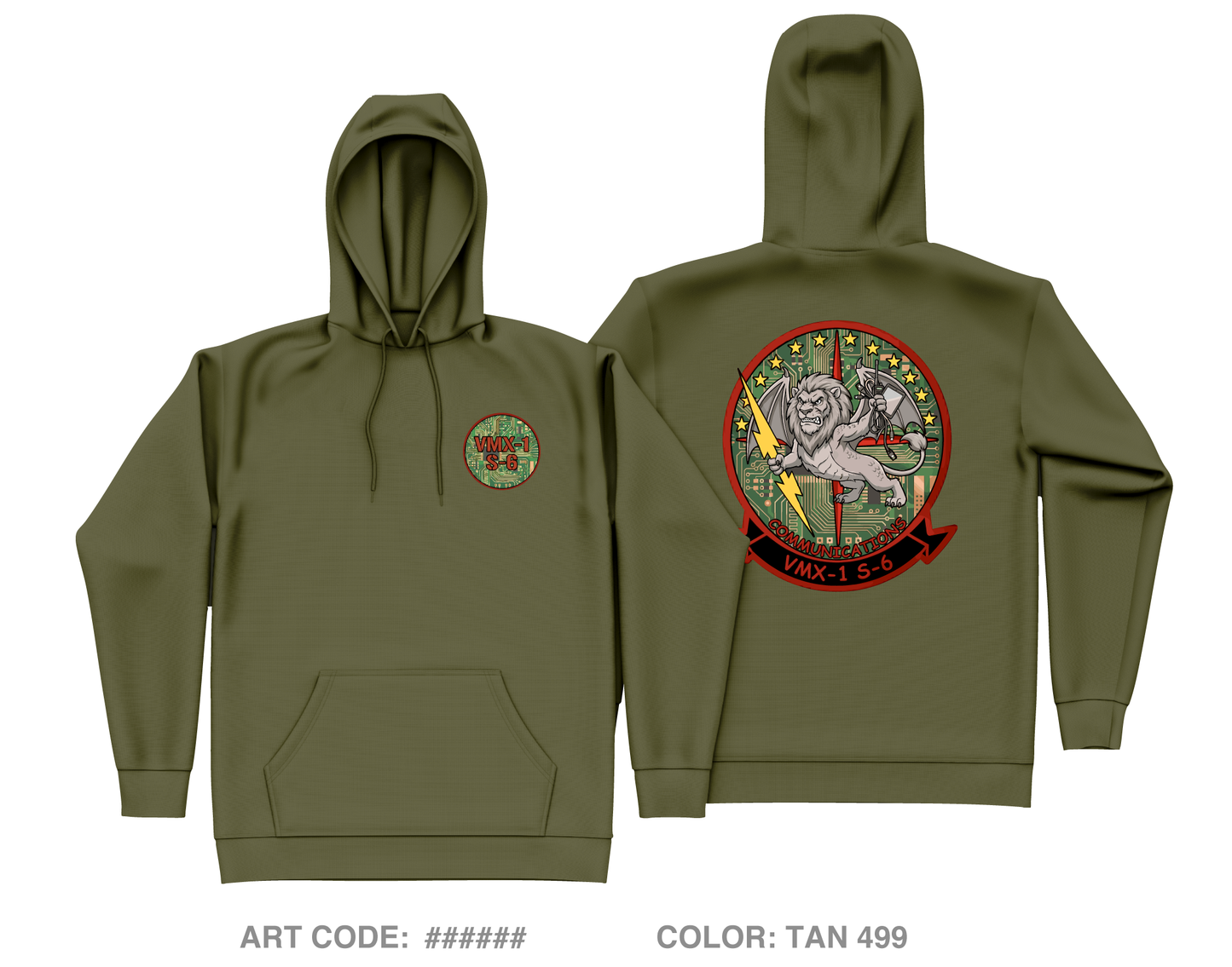 VMX-1 Core Men's Hooded Performance Sweatshirt - MXWdZ4