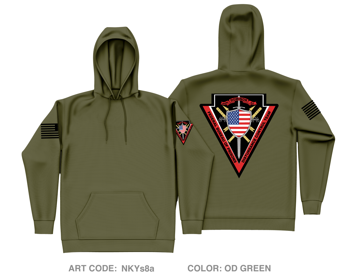 DCT Core Men's Hooded Performance Sweatshirt - NKYs8a
