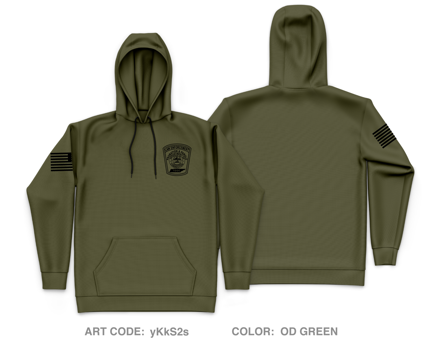 TDOC Core Men's Hooded Performance Sweatshirt - yKkS2s
