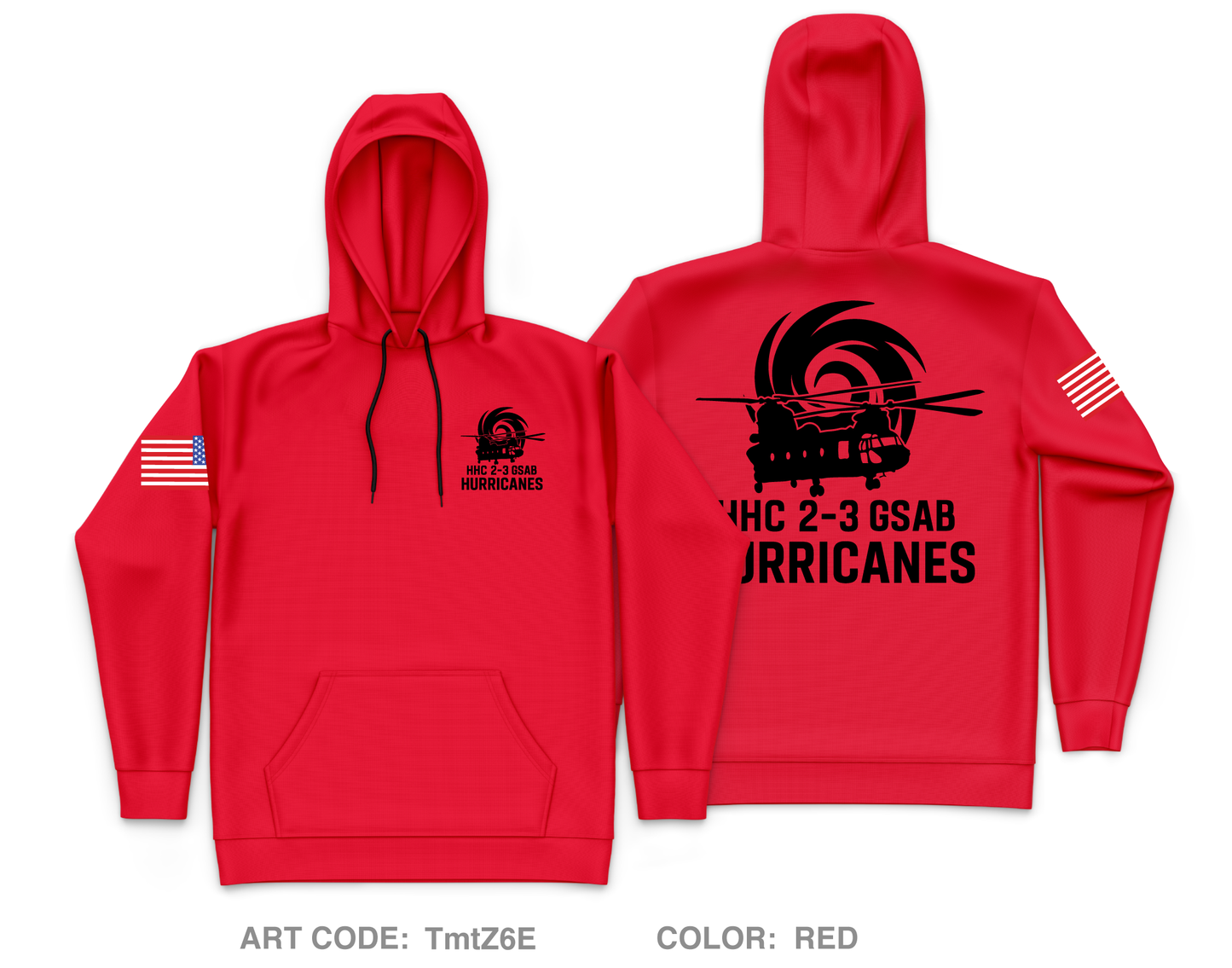 HHC 2-3 GSAB Core Men's Hooded Performance Sweatshirt - TmtZ6E