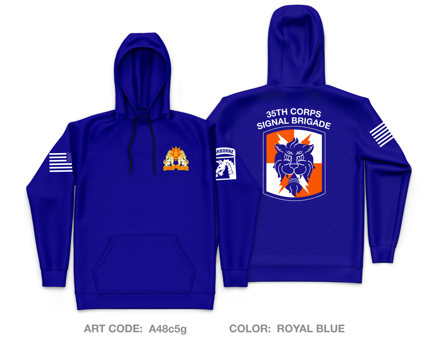 35th CSB Fundraising Collection Core Men's Hooded Performance Sweatshirt - A48c5g
