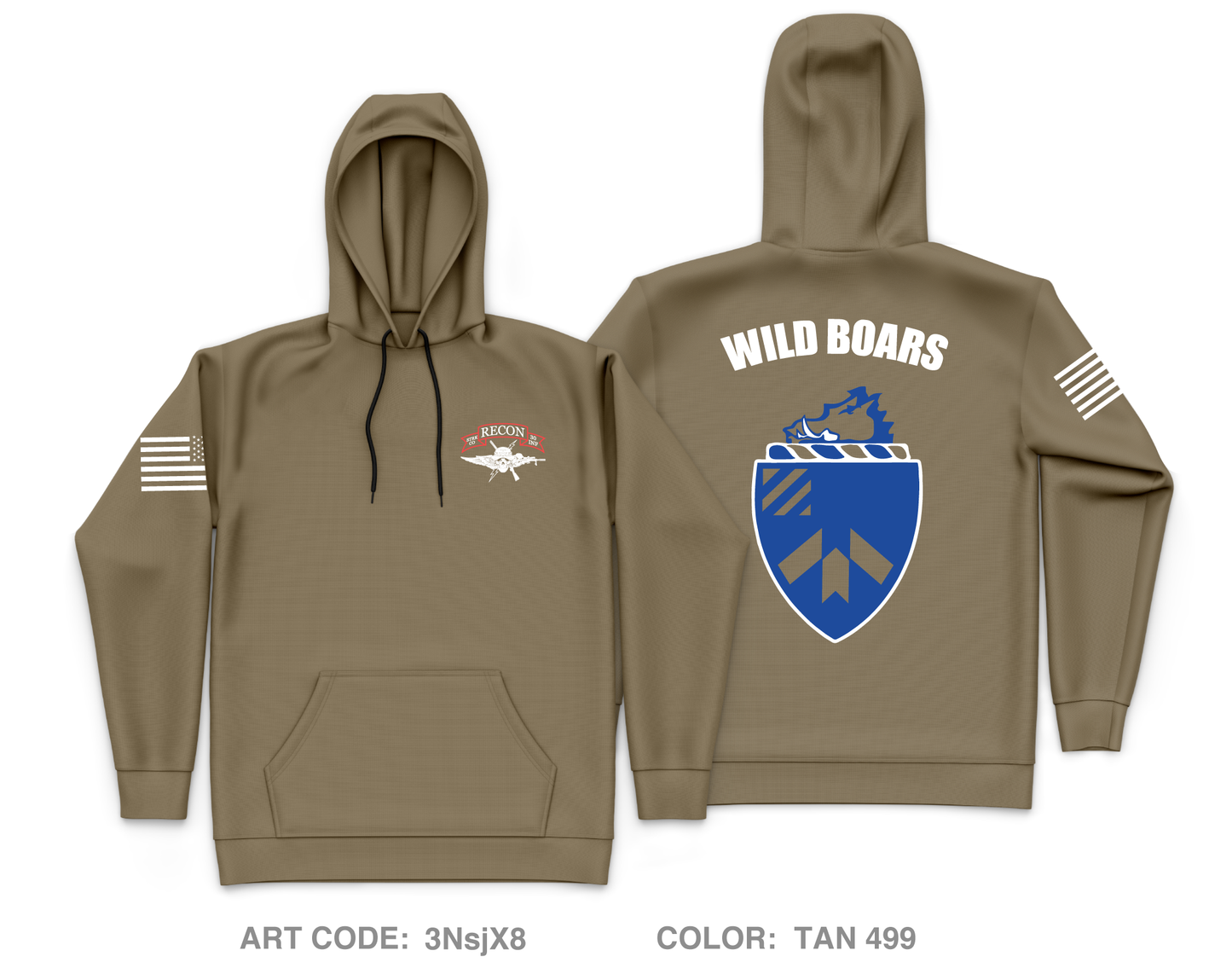Scout PLT, 2-30 IN Core Men's Hooded Performance Sweatshirt - 3NsjX8