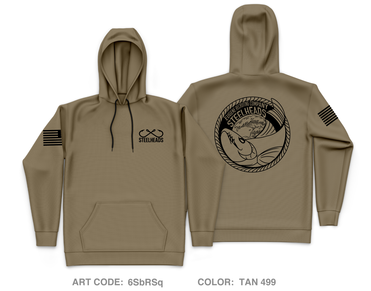 Eugene Recruiting Company Core Men's Hooded Performance Sweatshirt - 6SbRSq