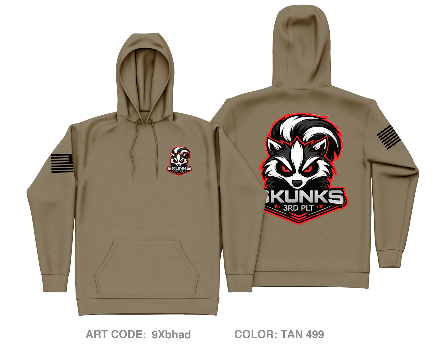 5-5 ADA Store 1 Core Men's Hooded Performance Sweatshirt - 9Xbhad