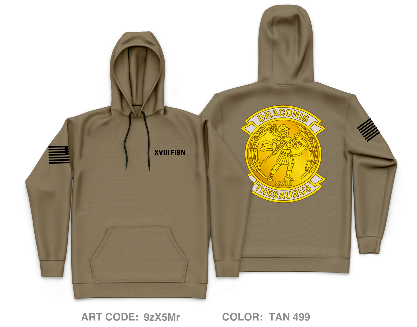 18th Finance BN Fundraising Collection Core Men's Hooded Performance Sweatshirt - 9zX5Mr