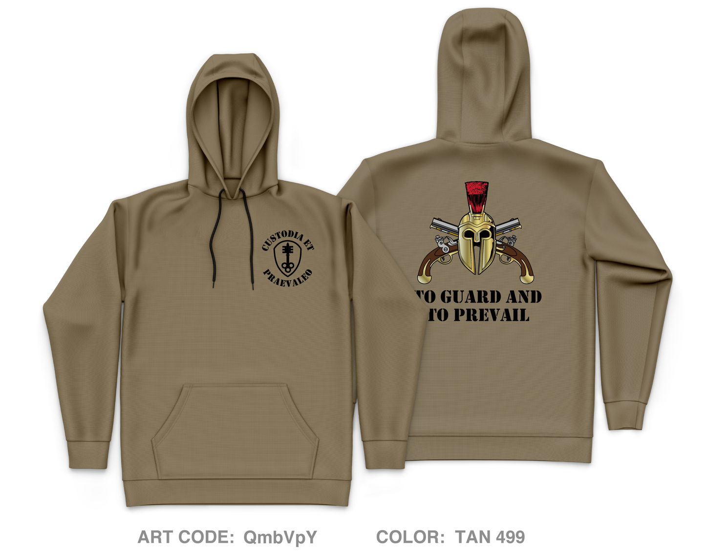 300th Military Police Brigade Core Men's Hooded Performance Sweatshirt - QmbVpY