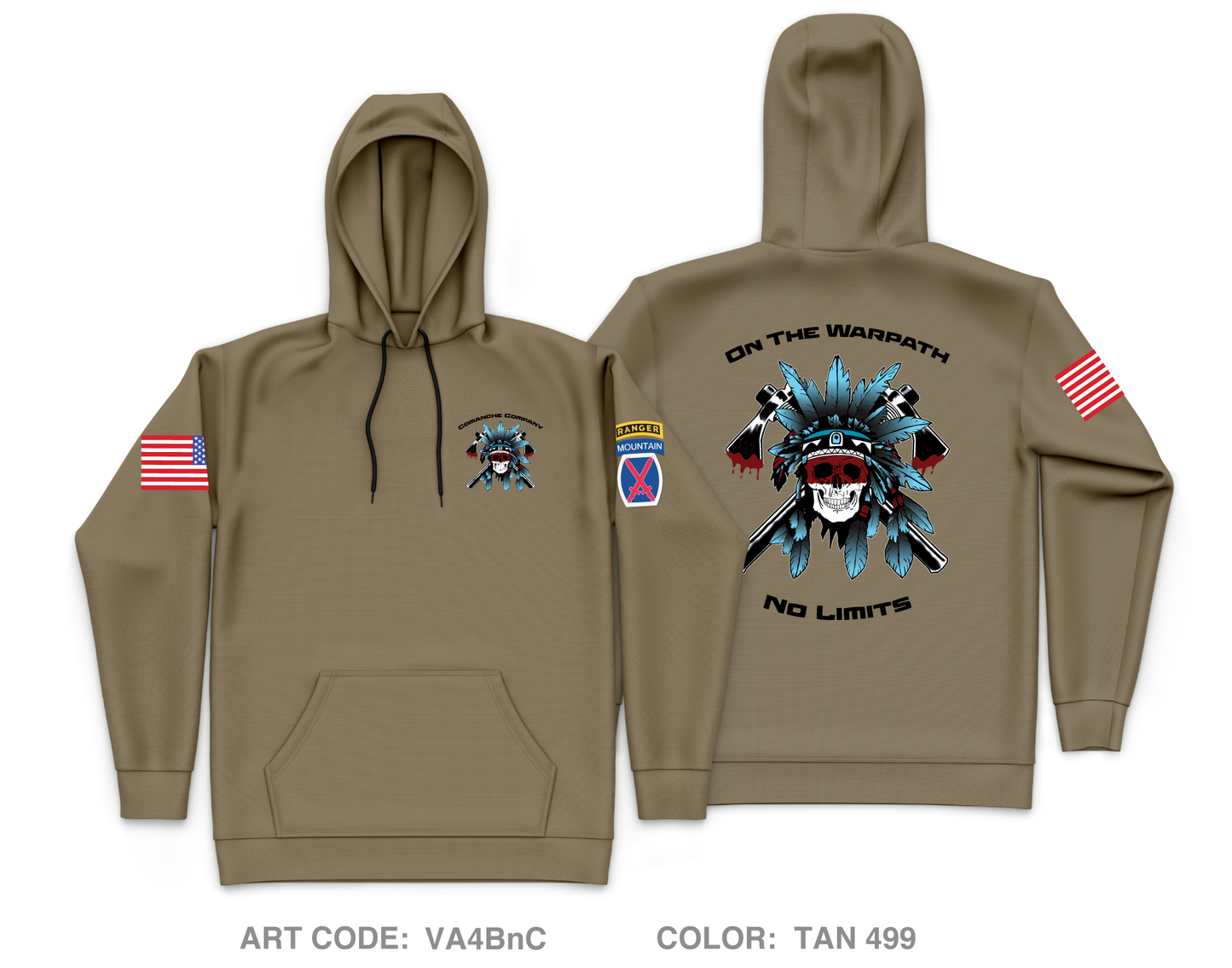 C CO 2-87 IN Core Men's Hooded Performance Sweatshirt - VA4BnC