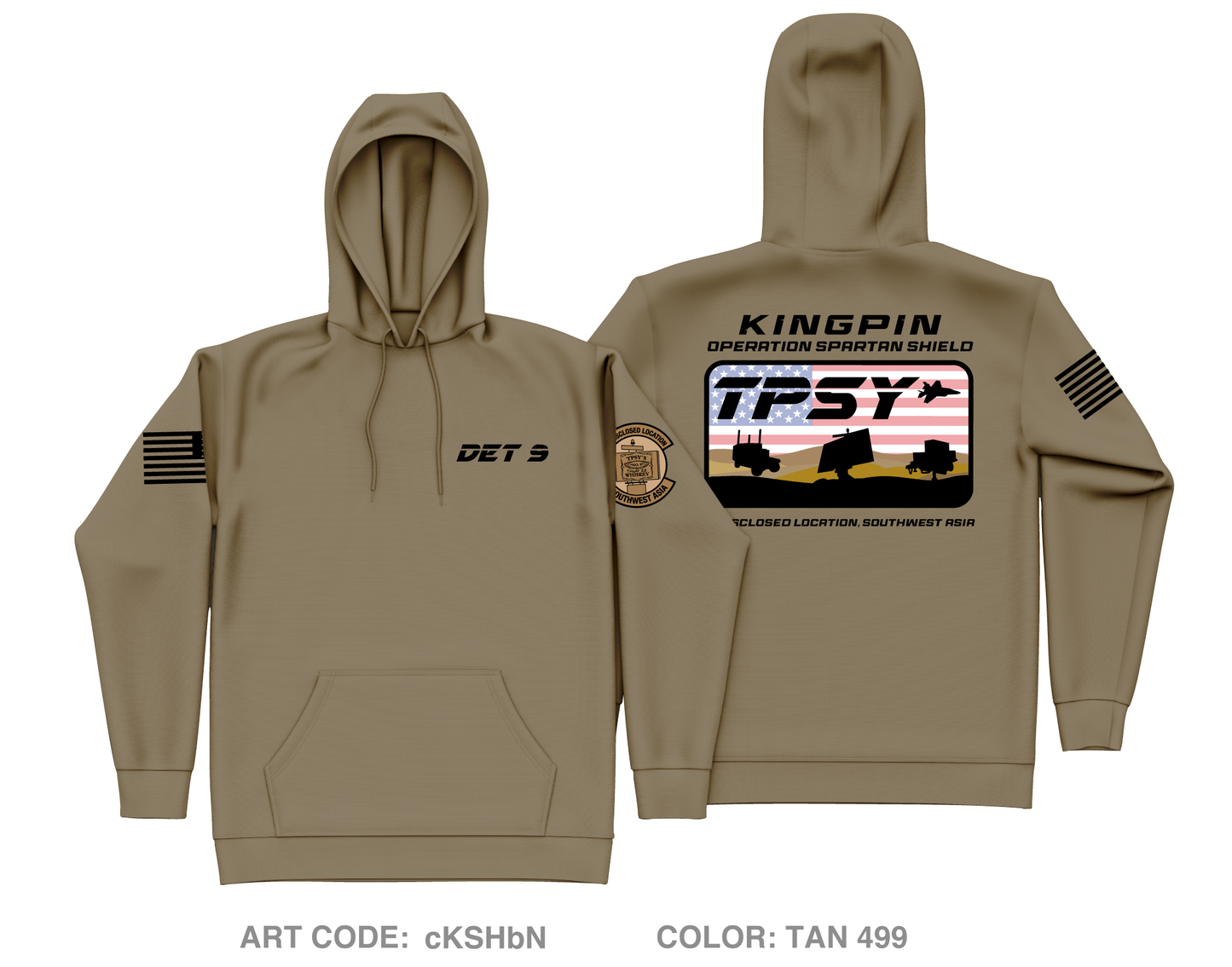 727 EACS Core Men's Hooded Performance Sweatshirt - cKSHbN