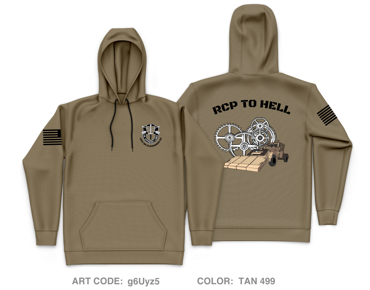 1221st EN CO Core Men's Hooded Performance Sweatshirt - g6Uyz5