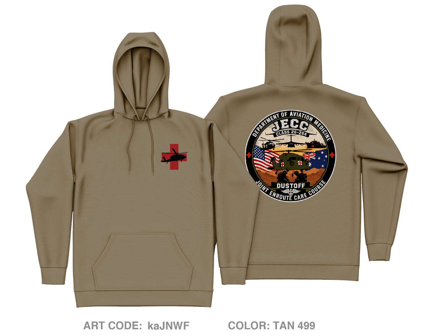 JECC Core Men's Hooded Performance Sweatshirt - kaJNWF