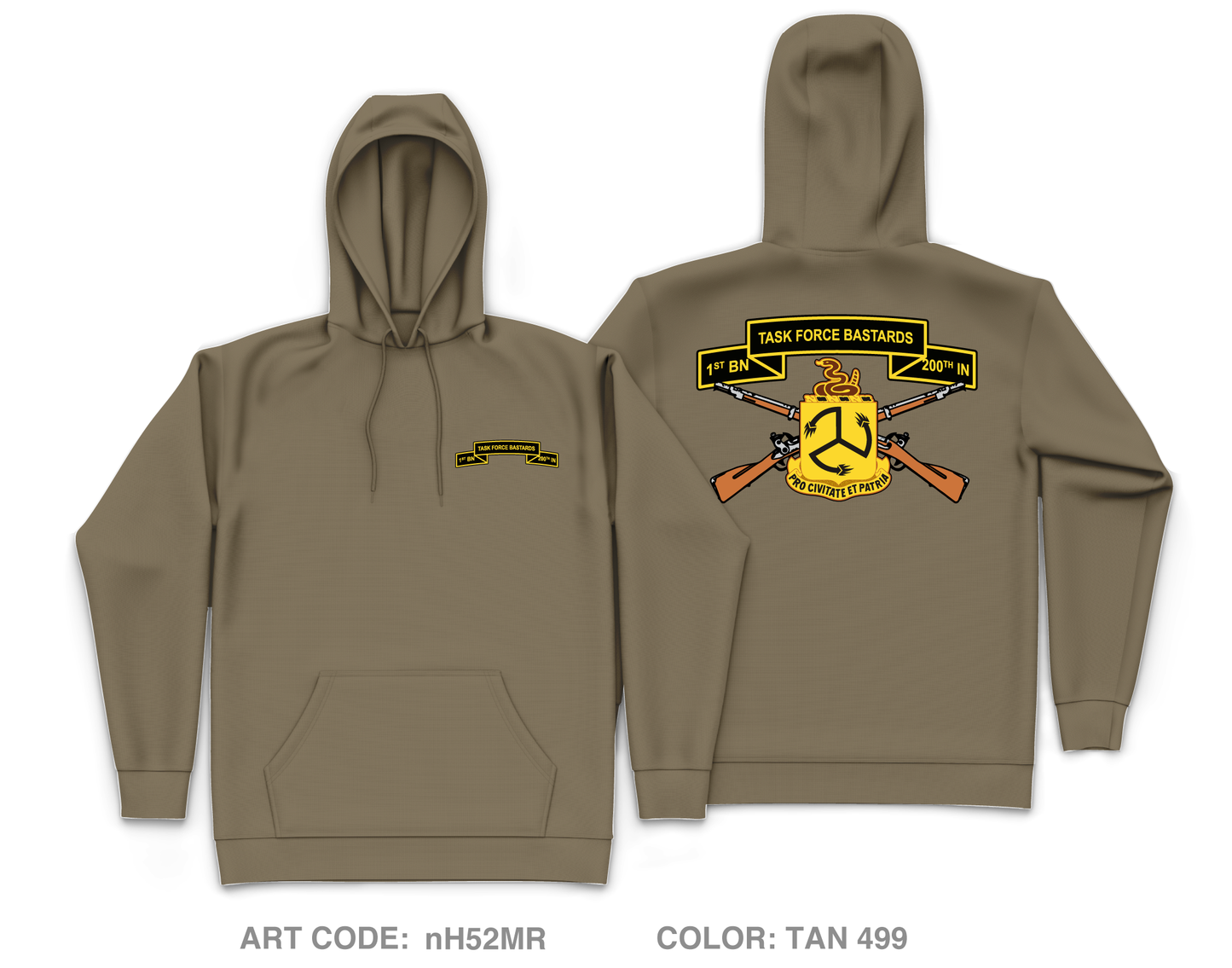 1-200 IN Fundraising Collection Core Men's Hooded Performance Sweatshirt - nH52MR