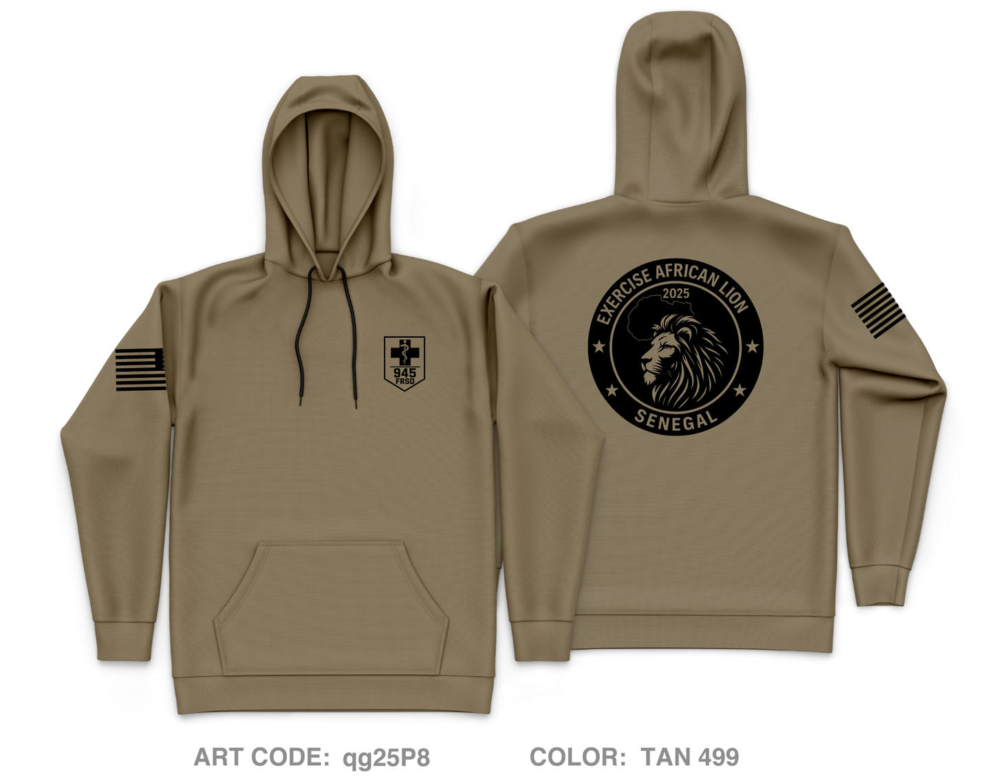 945 FRSD Core Men's Hooded Performance Sweatshirt - qg25P8