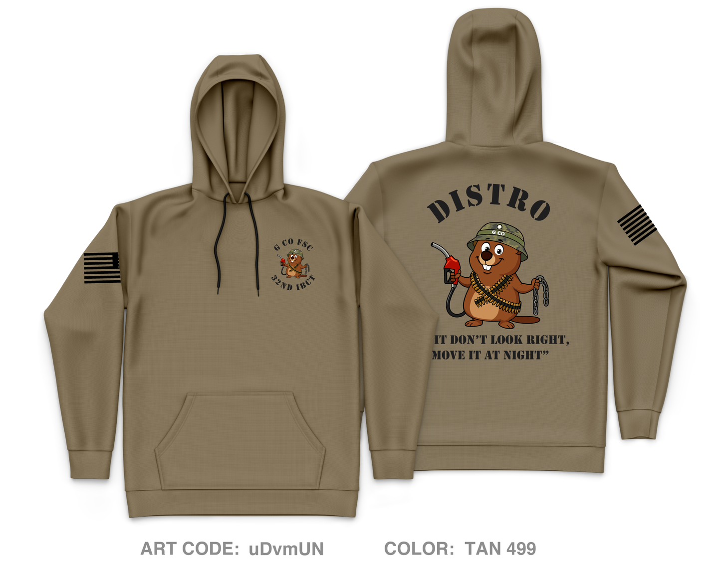 G Co FSC 32nd IBCT Core Men's Hooded Performance Sweatshirt - uDvmUN