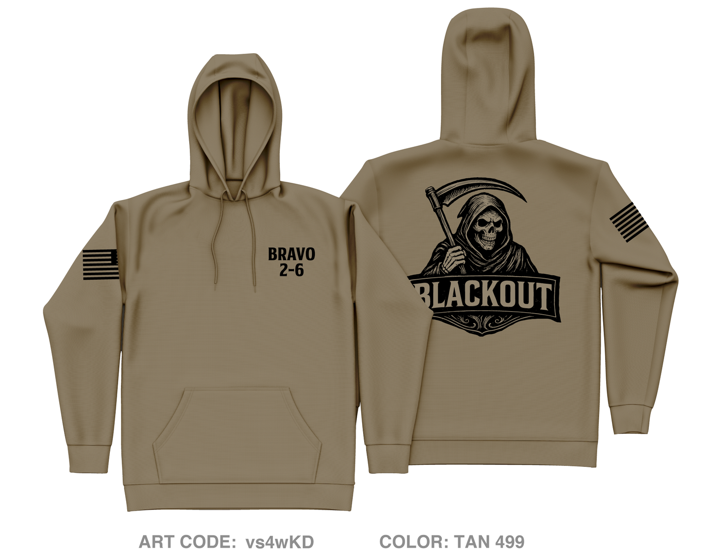 Bravo 2-6 ADA Core Men's Hooded Performance Sweatshirt - vs4wKD