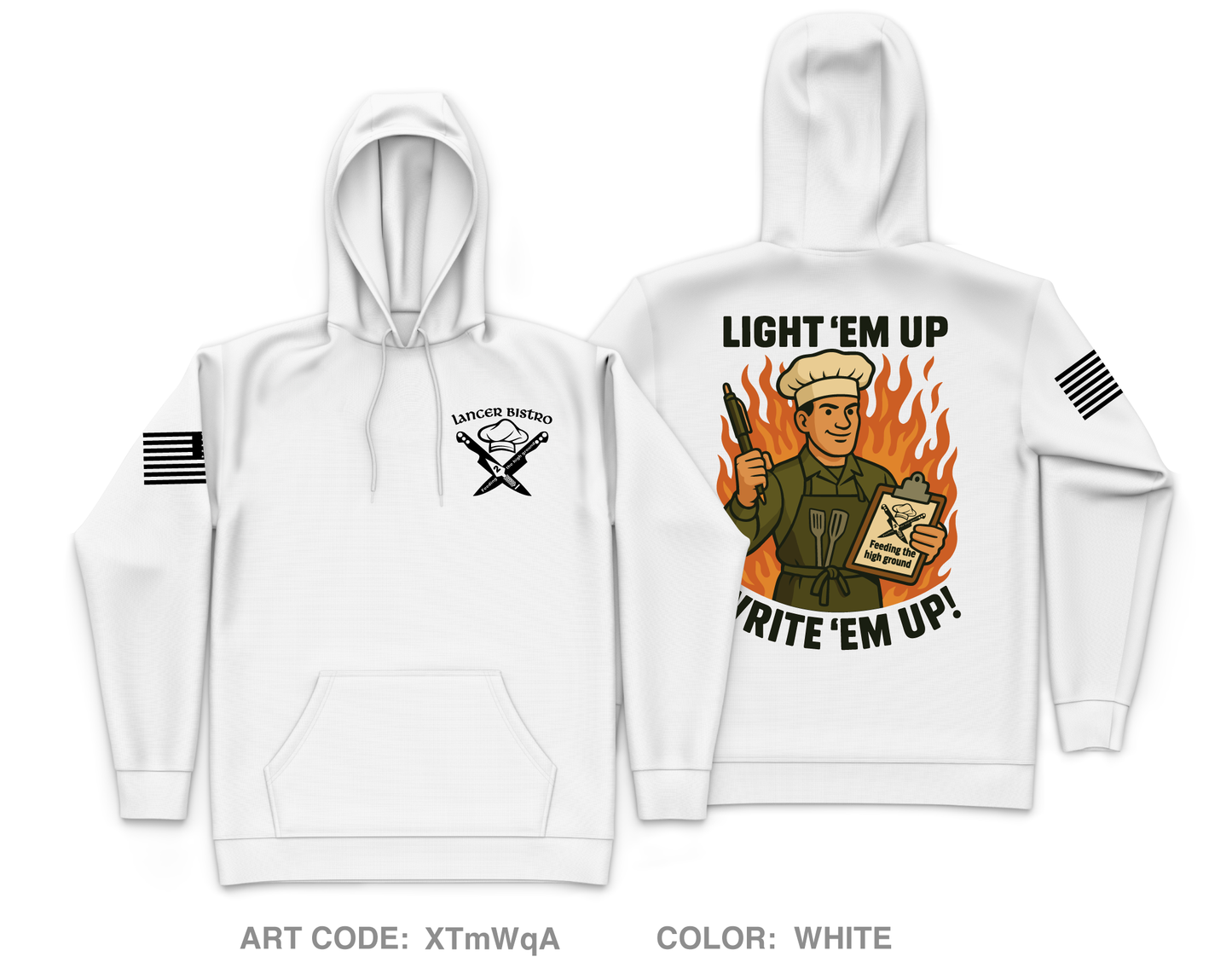 Lancer Bistro Core Men's Hooded Performance Sweatshirt - XTmWqA