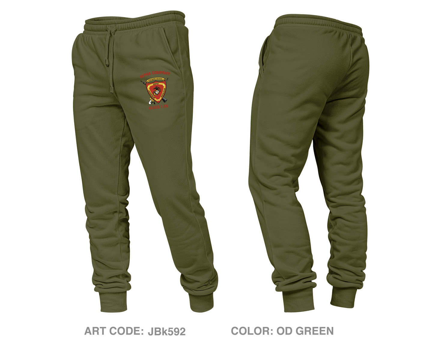 TBS A Co. 1-26 Core Unisex Performance Joggers - JBk592