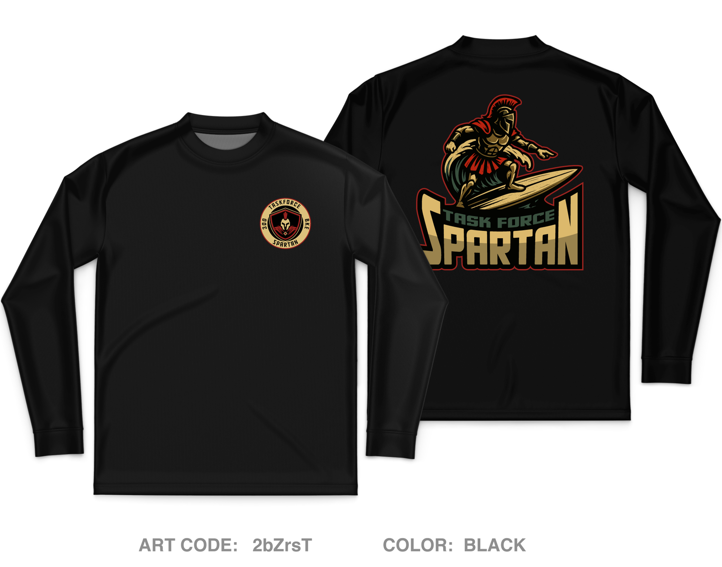 TF Spartan Main Store Core Men's LS Performance Tee - 2bZrsT