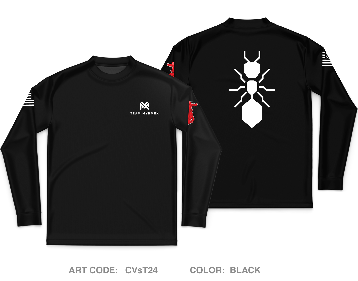 Myrmex Colony Store 1 Core Men's LS Performance Tee - CVsT24