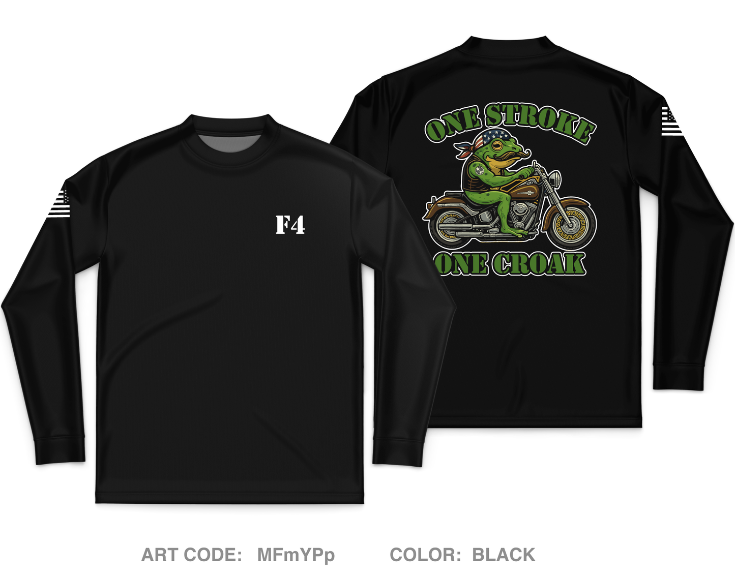 F4 Store 1 Core Men's LS Performance Tee - MFmYPp