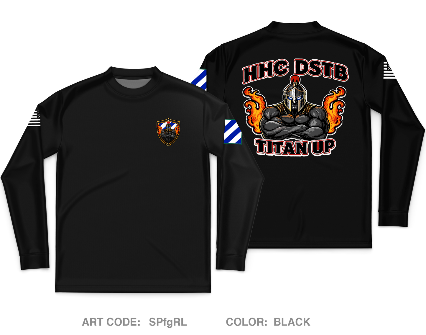 HHC, DSTB, 3DSB Core Men's LS Performance Tee - SPfgRL