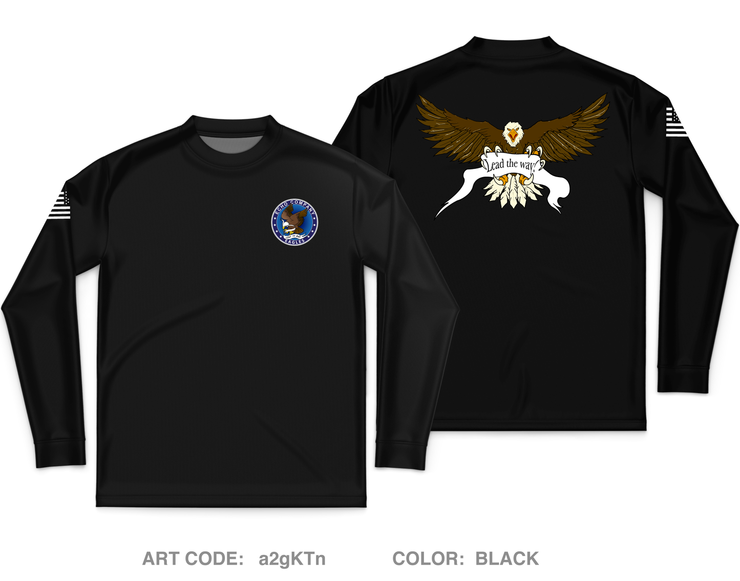 E Co, 229th MI BN Store 1 Core Men's LS Performance Tee - a2gKTn
