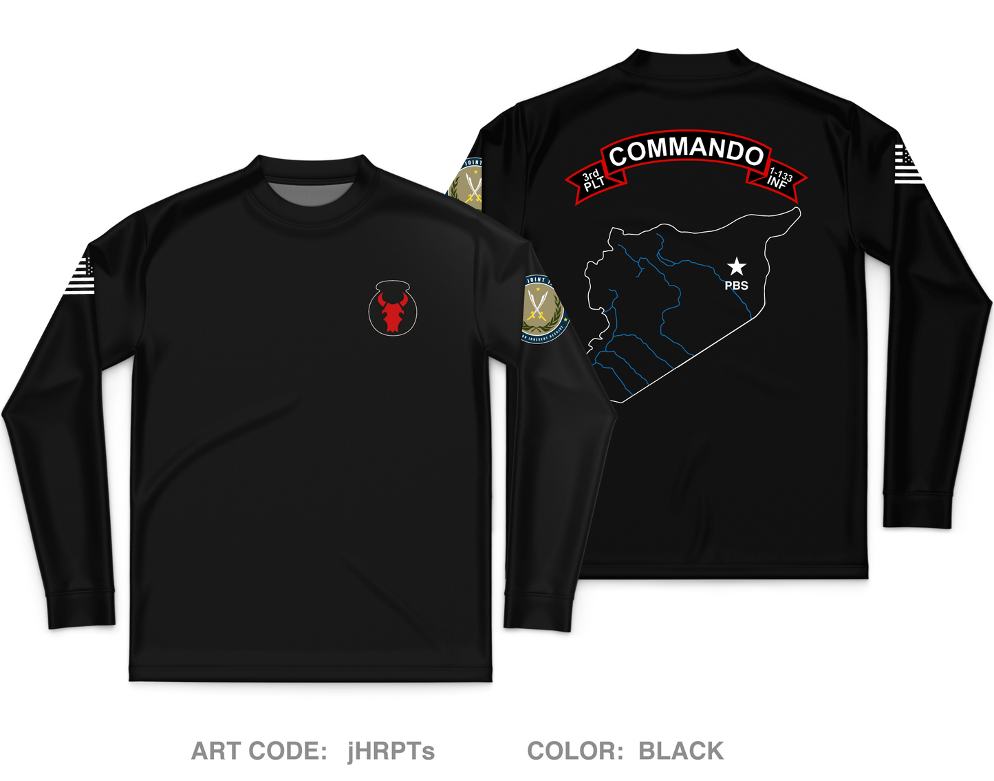 1-133 CCO Core Men's LS Performance Tee - jHRPTs