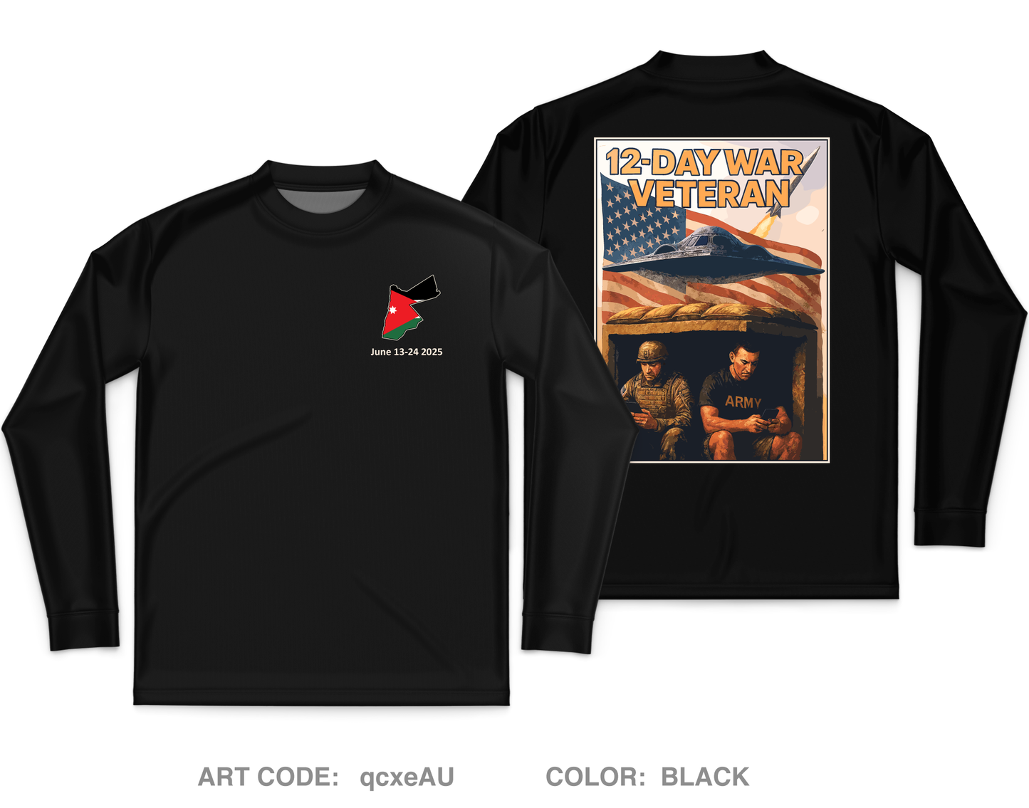 ASG-J 12 DAY Core Men's LS Performance Tee - qcxeAU