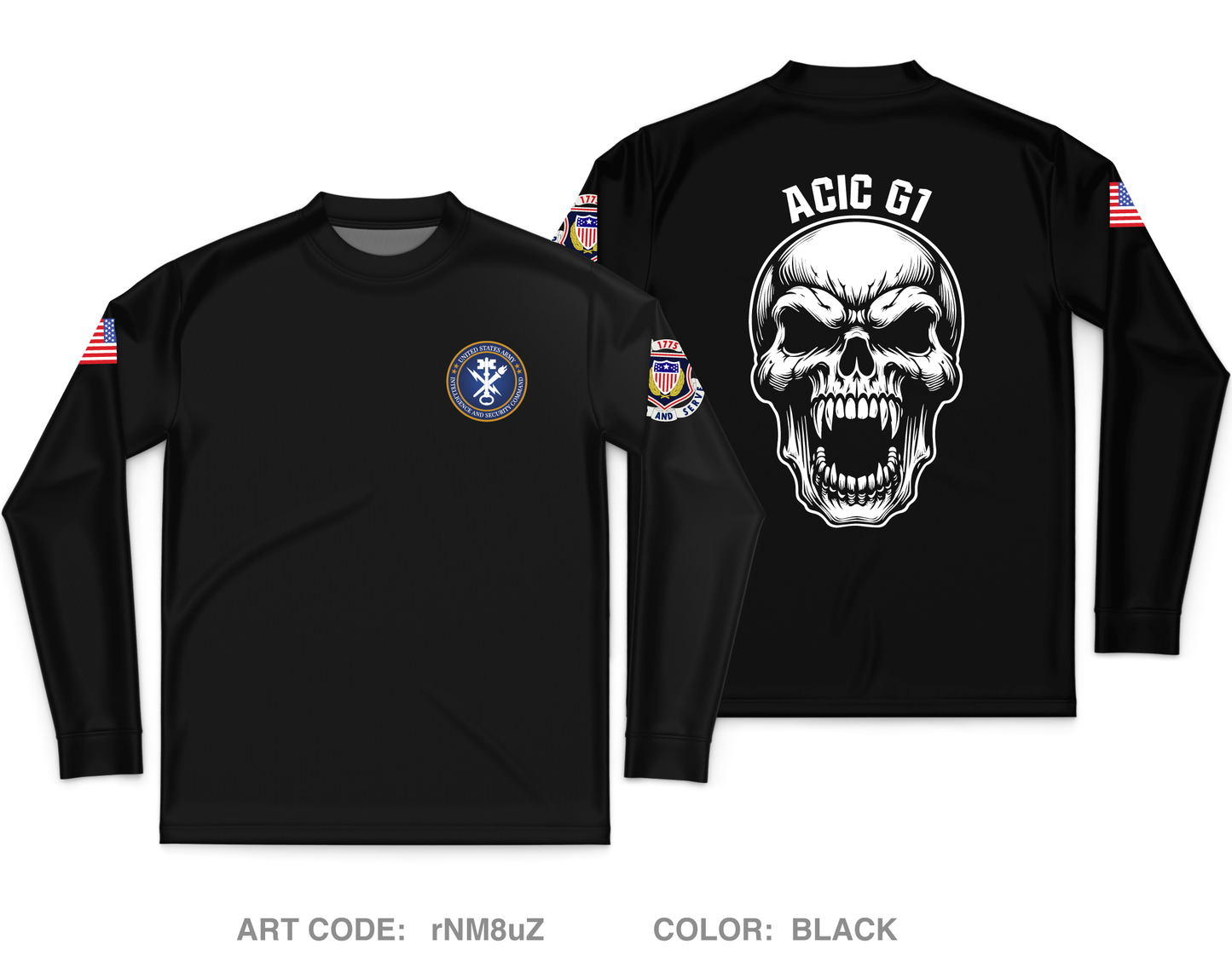 ACIC G1 Core Men's LS Performance Tee - rNM8uZ