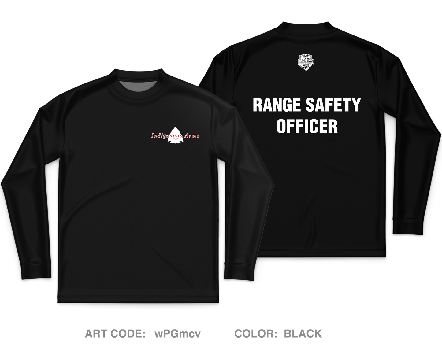 Indigenous Arms 1680 Training Core Men's LS Performance Tee - wPGmcv