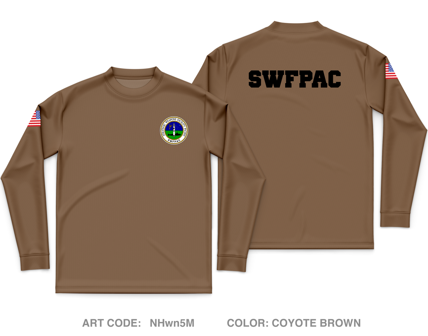 SWFPAC Core Men's LS Performance Tee - NHwn5M