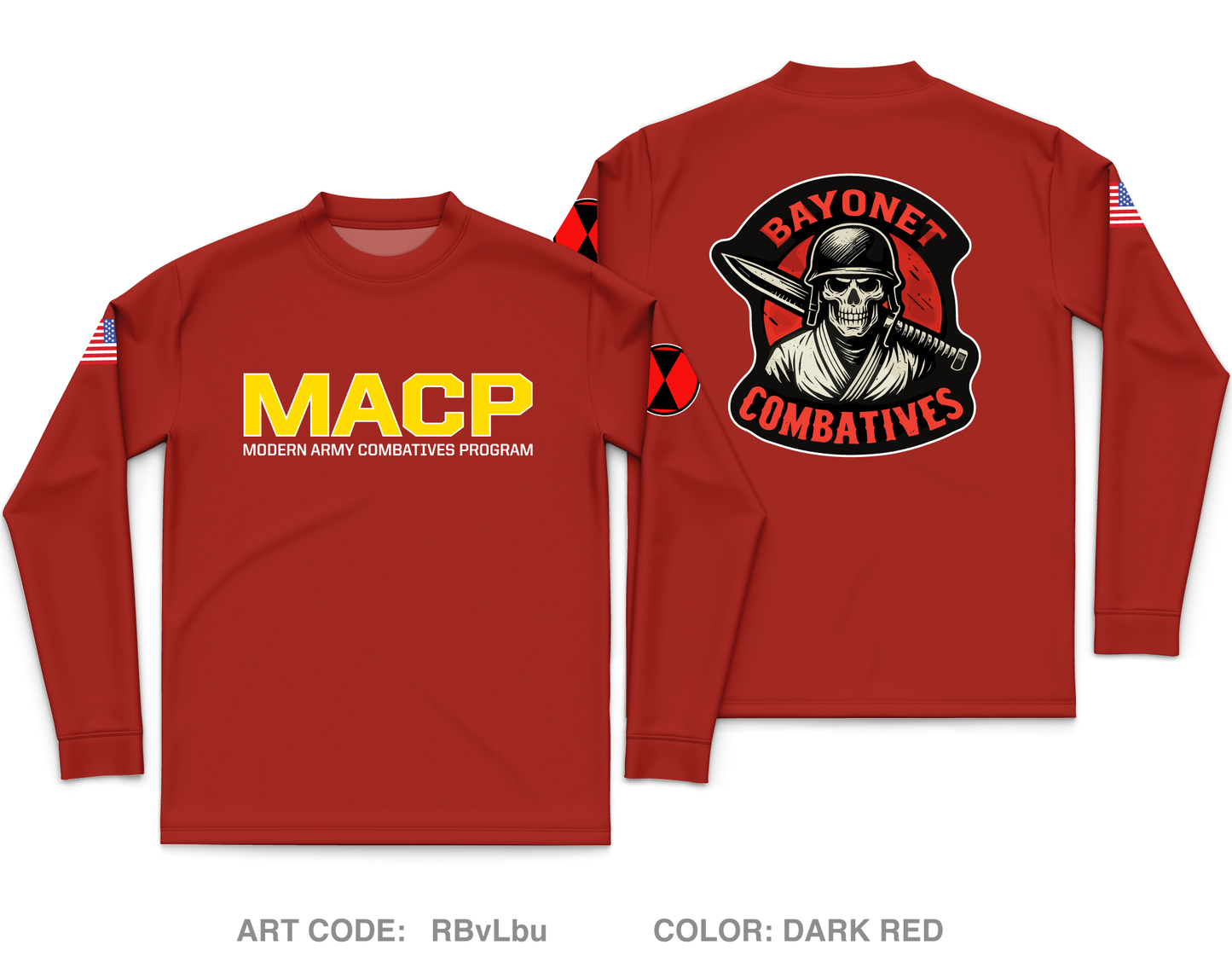 7th Infantry Division Combatives Core Men's LS Performance Tee - RBvLbu