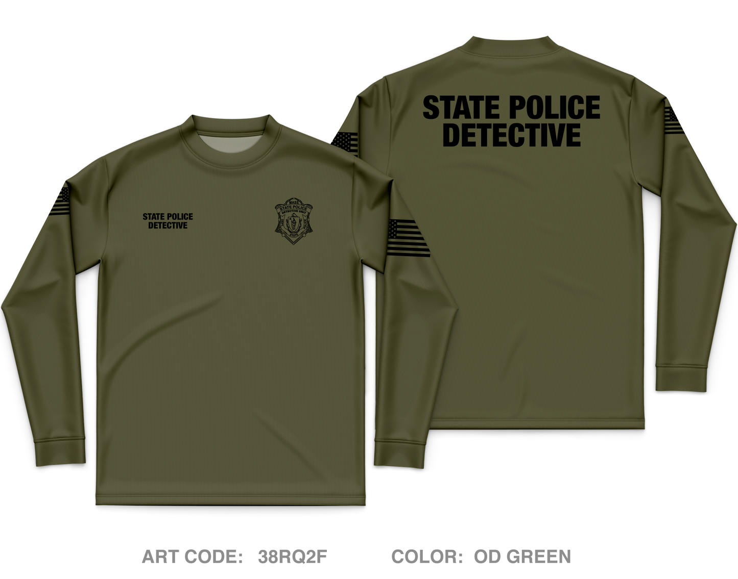 HFSPDU Core Men's LS Performance Tee - 38RQ2F
