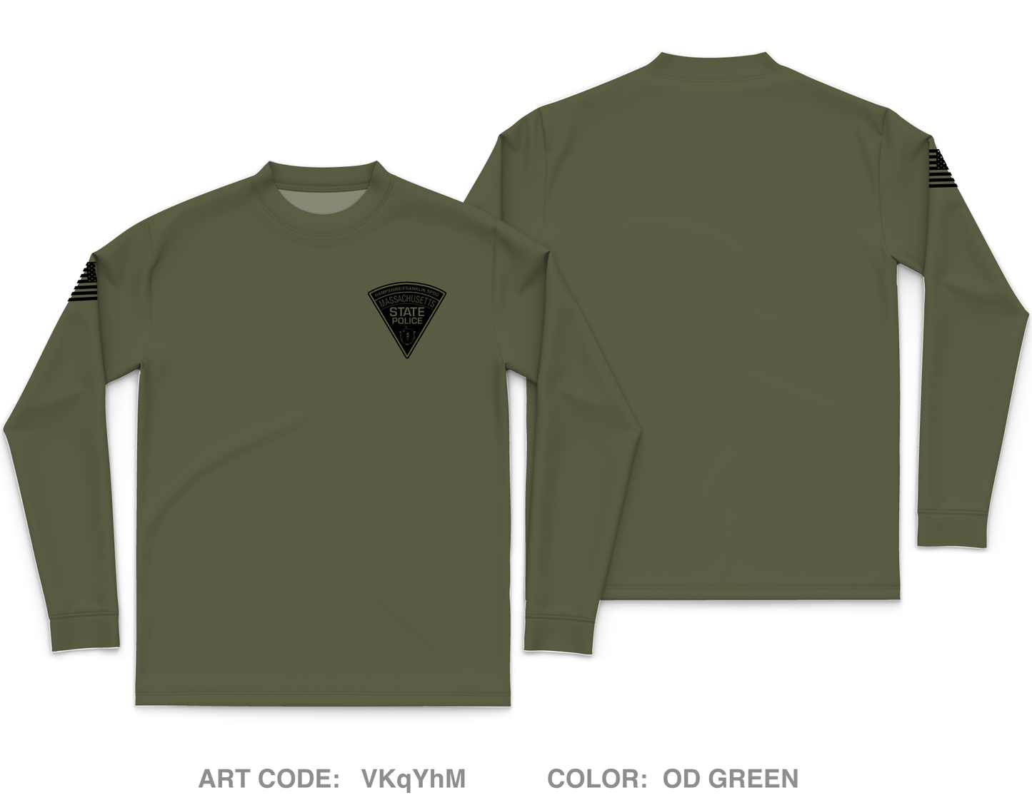 HFSPDU Core Men's LS Flex Performance Tee - VKqYhM