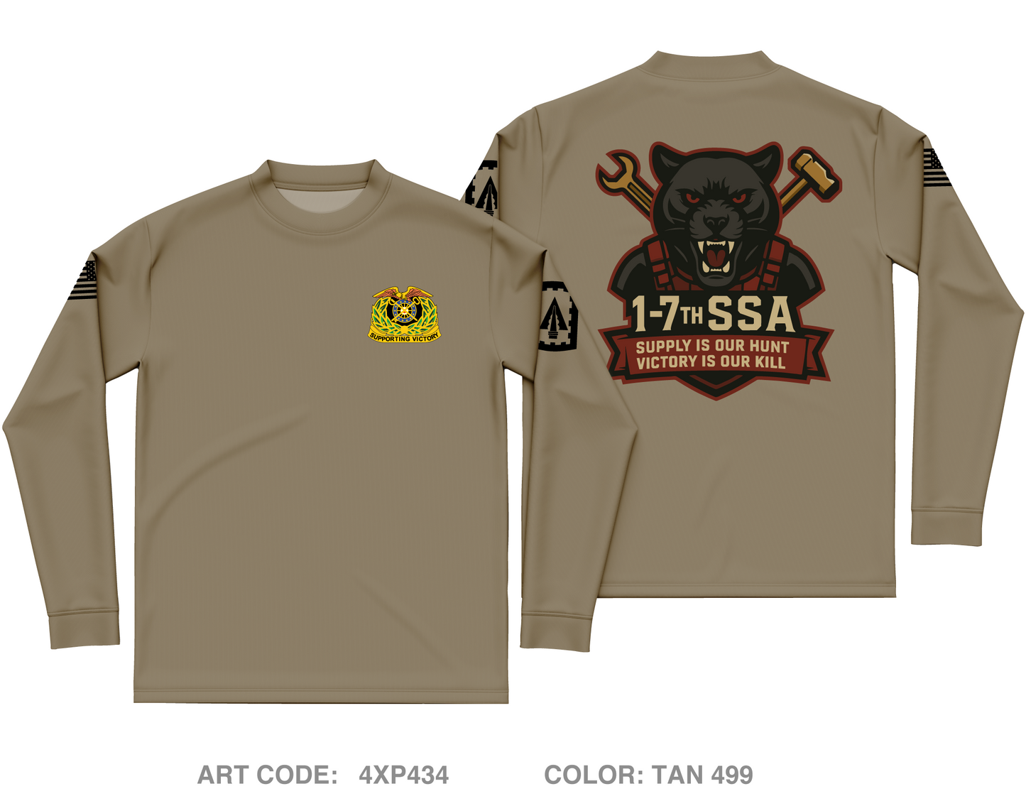 108TH ADA Core Men's LS Performance Tee - 4XP434