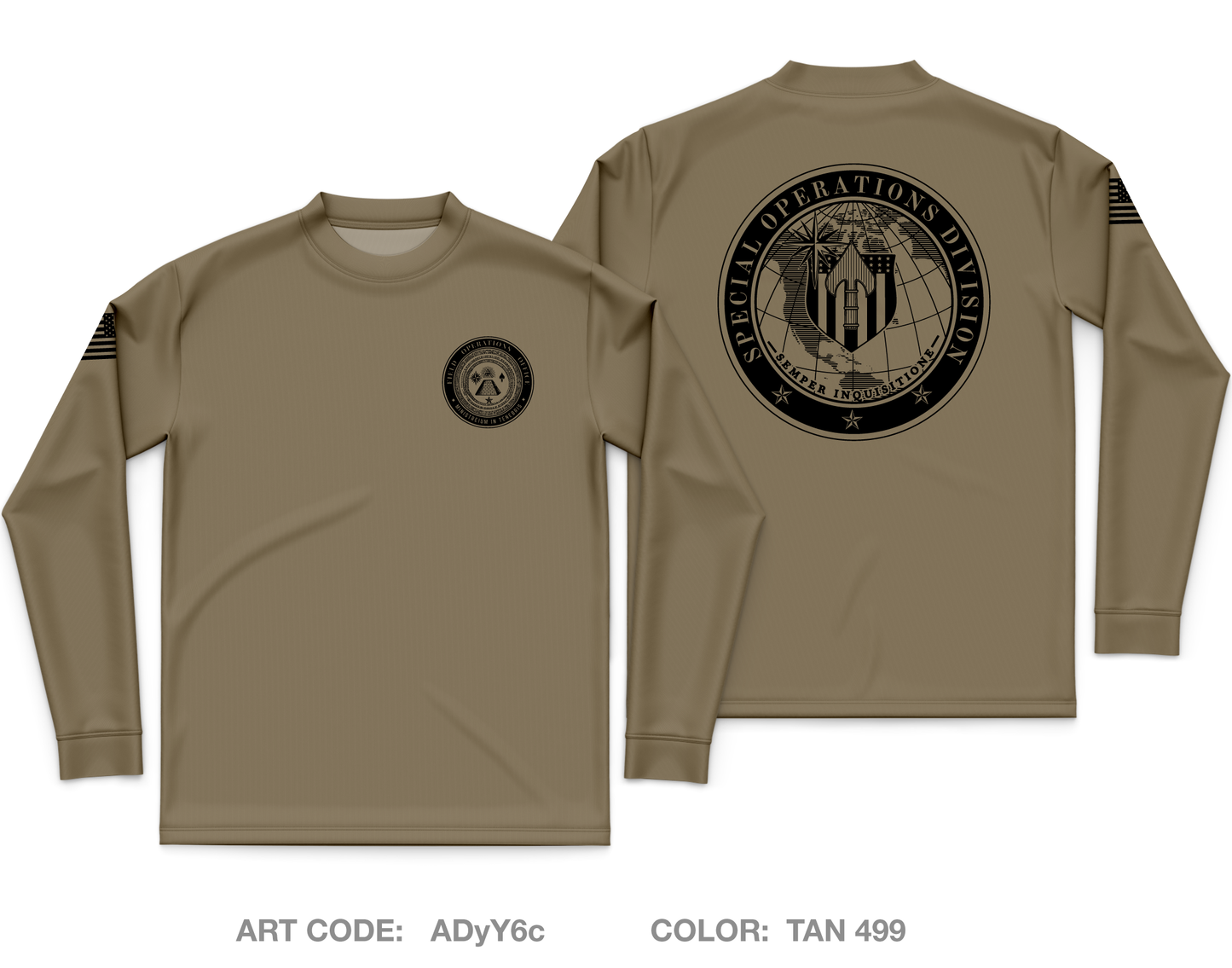 SOD Core Men's LS Performance Tee - ADyY6c