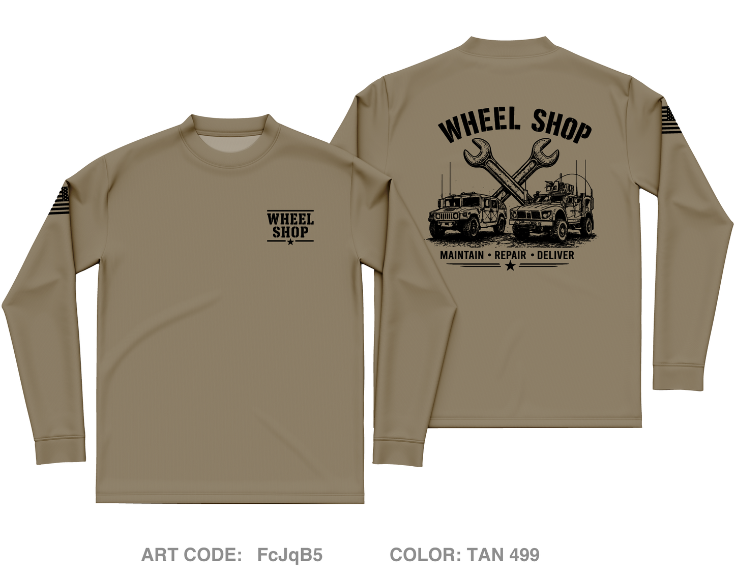 Wheel Shop FMT-W Core Men's LS Performance Tee - FcJqB5