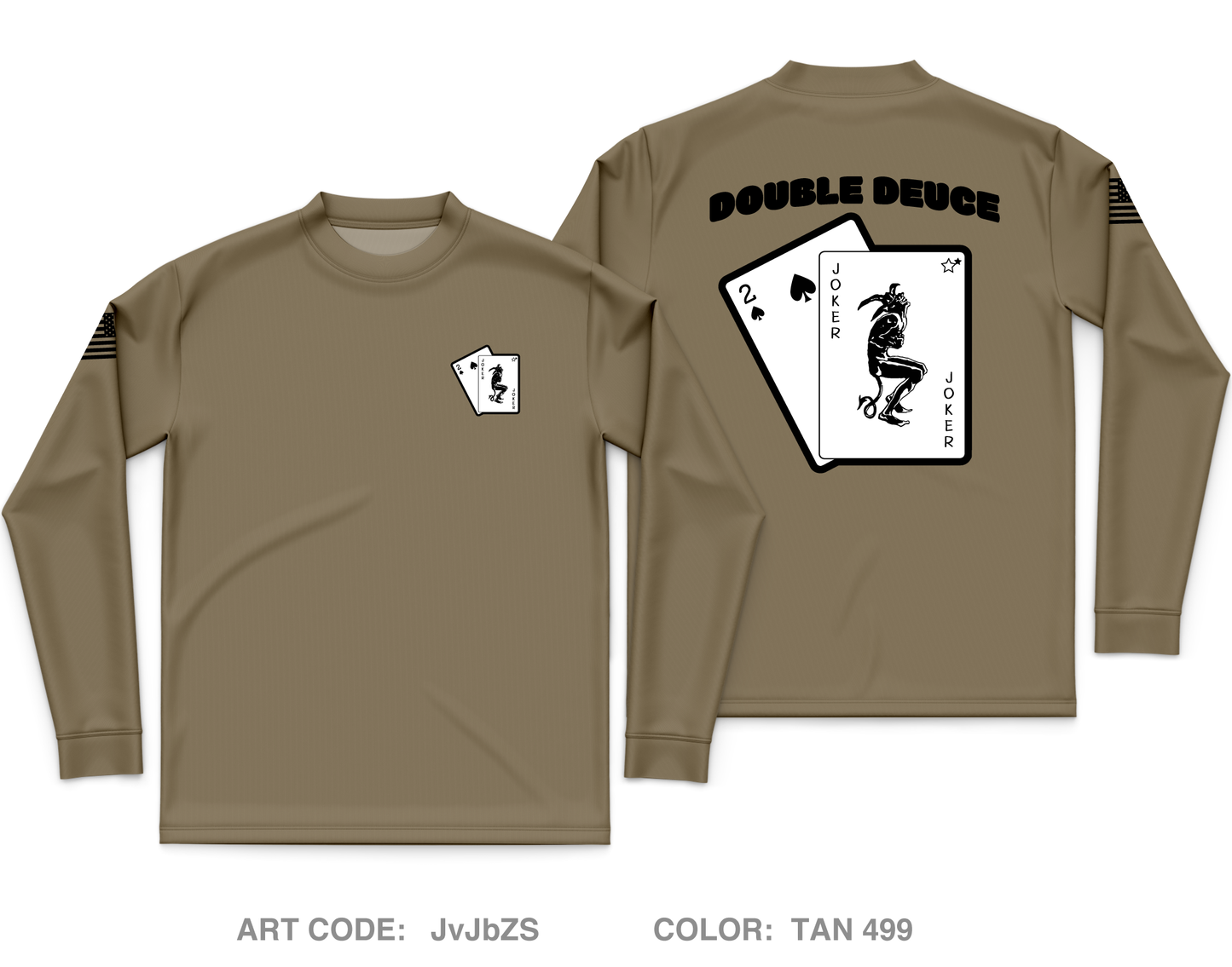 Bravo 2-2 Double Deuce Core Men's LS Performance Tee - JvJbZS