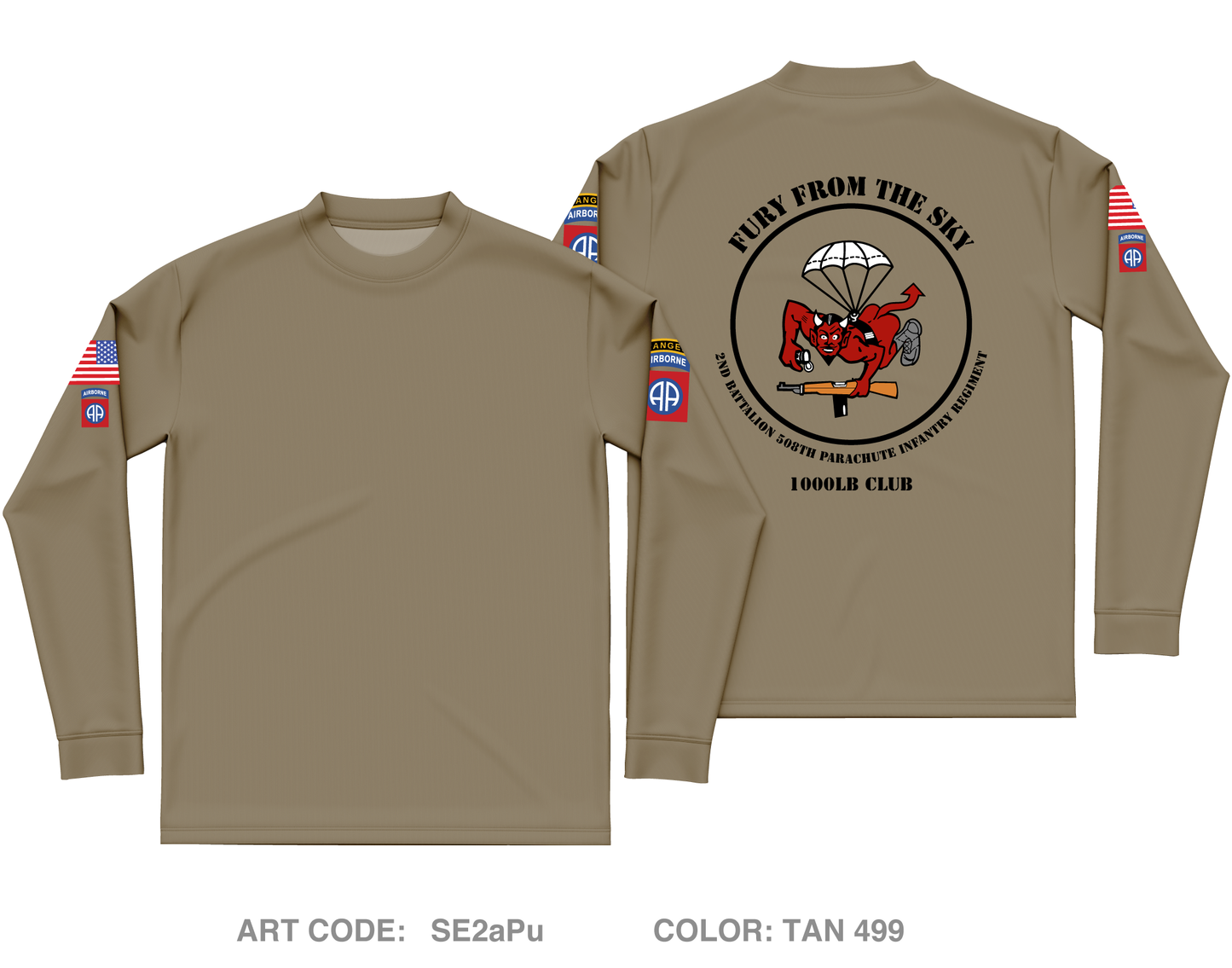 2 Fury Core Men's LS Performance Tee - SE2aPu