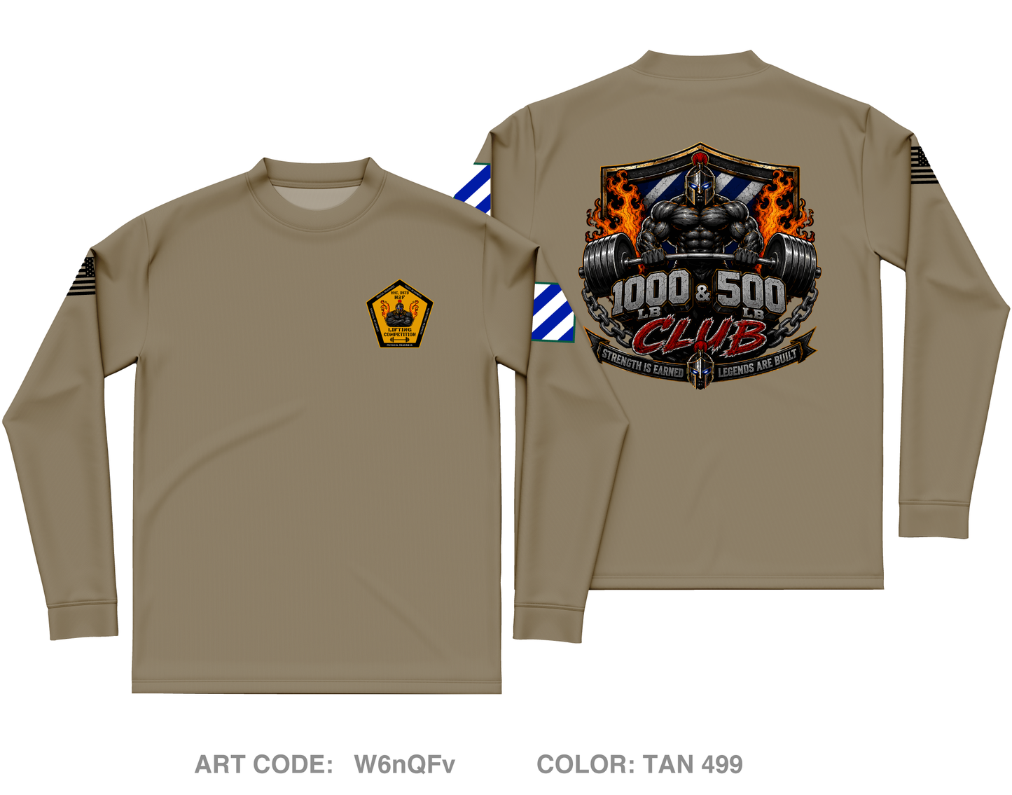 HHC, DSTB, 3DSB Core Men's LS Performance Tee - W6nQFv