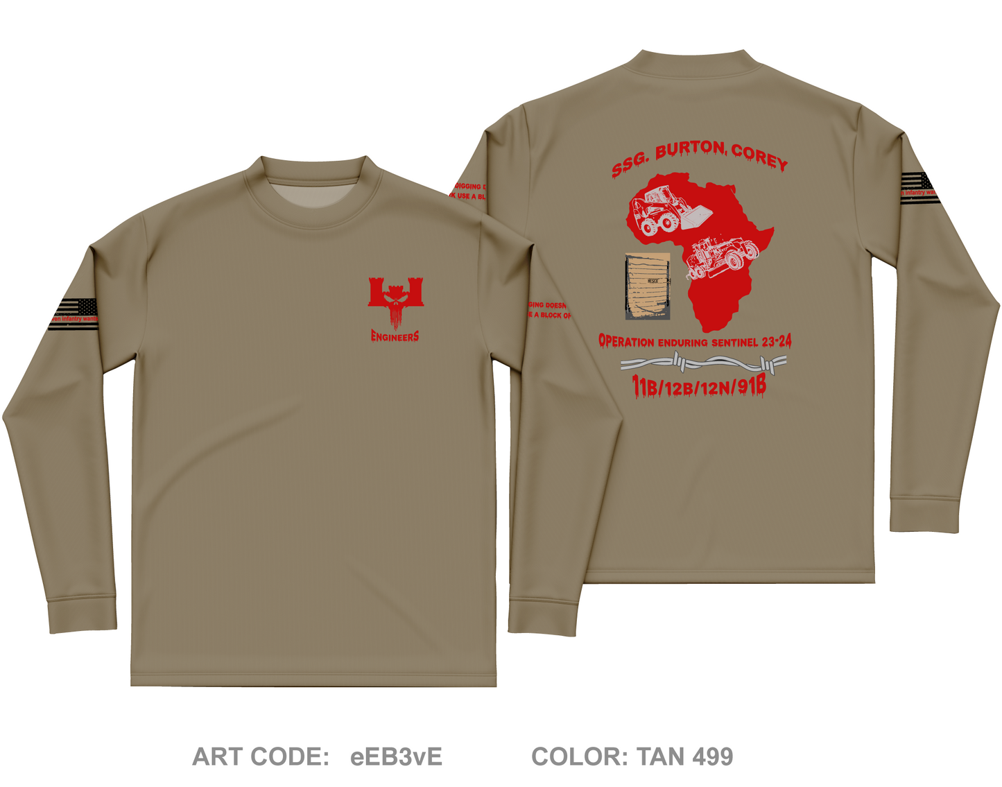 TF-Bataan Battle Core Men's LS Performance Tee - eEB3vE