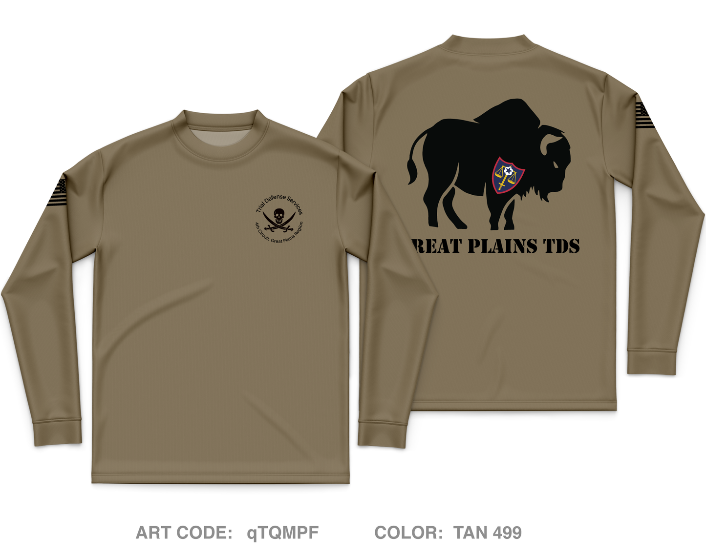 Great Plains Region TDS Core Men's LS Performance Tee - qTQMPF