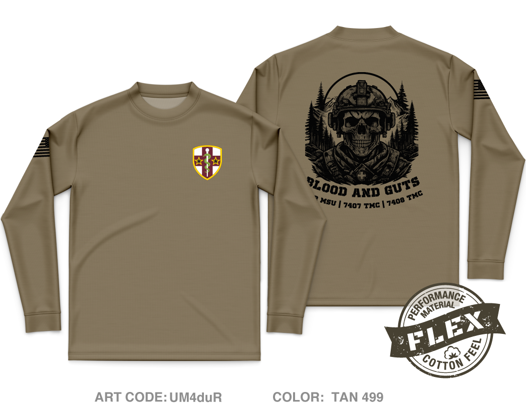 7252 MSU Core Men's LS Flex Performance Tee - UM4duR