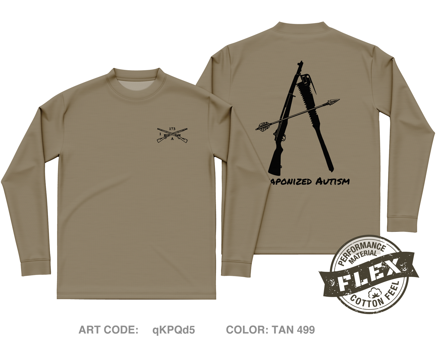 A co 1-173 IN BN Core Men's LS Flex Performance Tee - qKPQd5