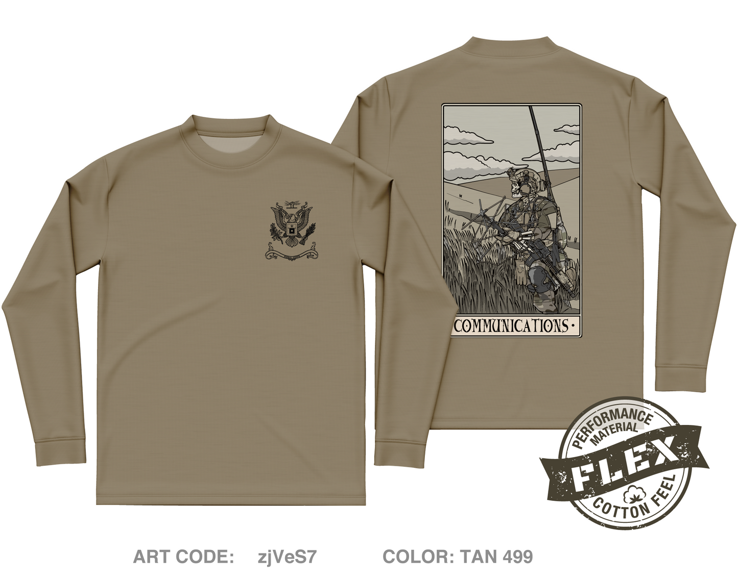 TACRAD Core Men's LS Flex Performance Tee - zjVeS7