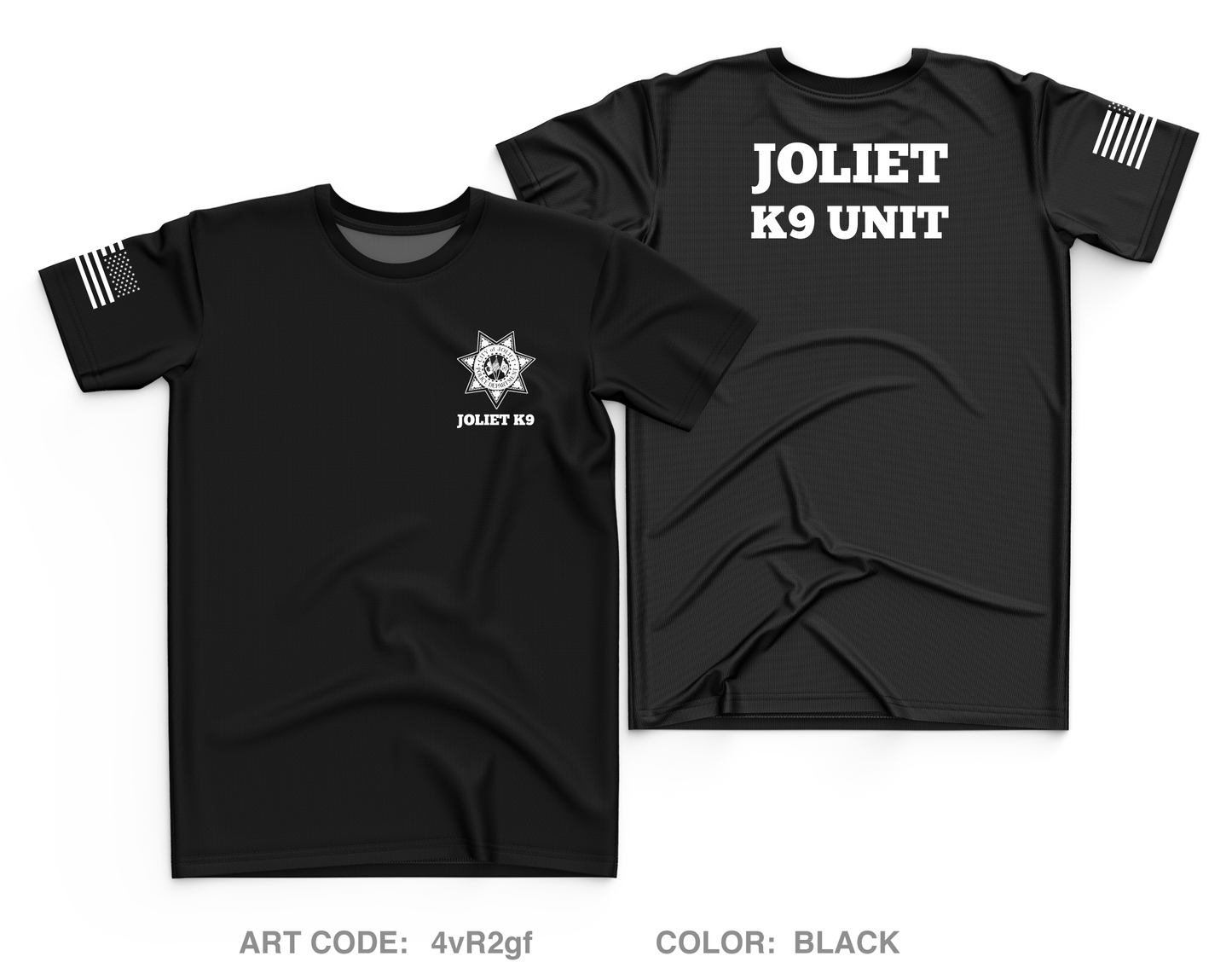 Joliet Police K9 Unit Core Men's SS Performance Tee - 4vR2gf