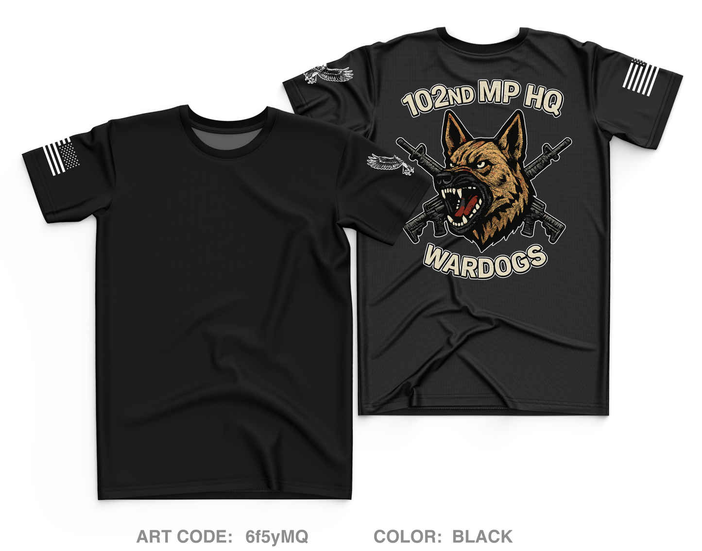 102nd MP Co Core Men's SS Performance Tee - 6f5yMQ