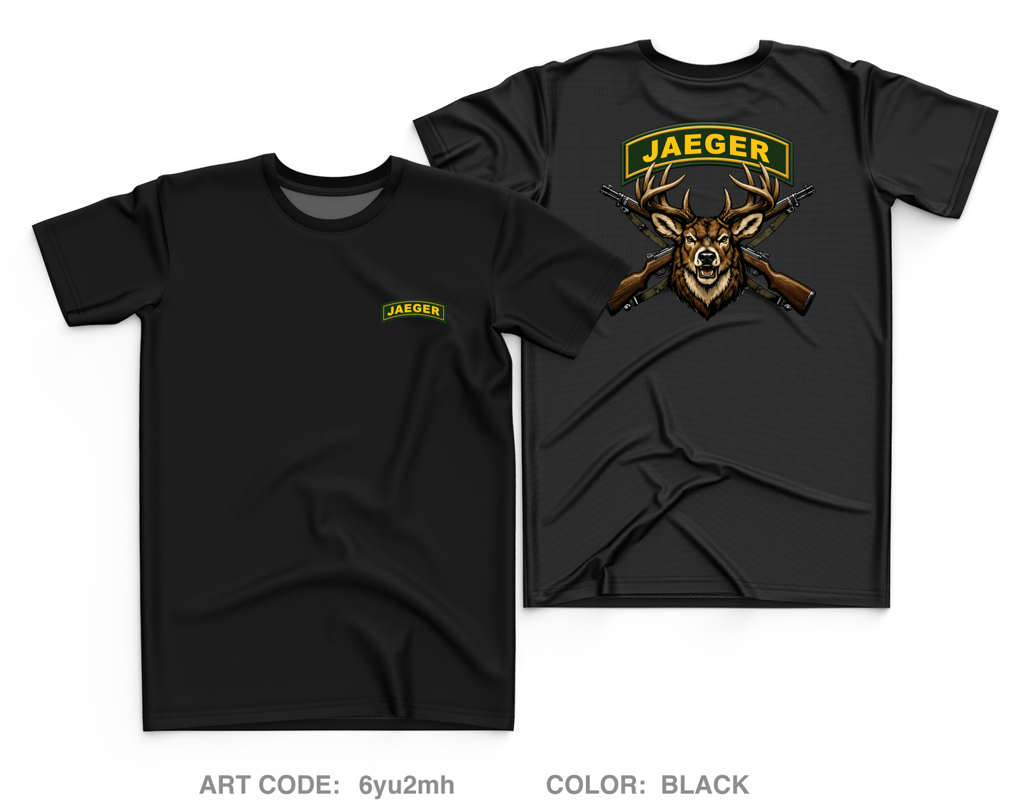 3rd Plt Bull Troop Core Men's SS Performance Tee - 6yu2mh
