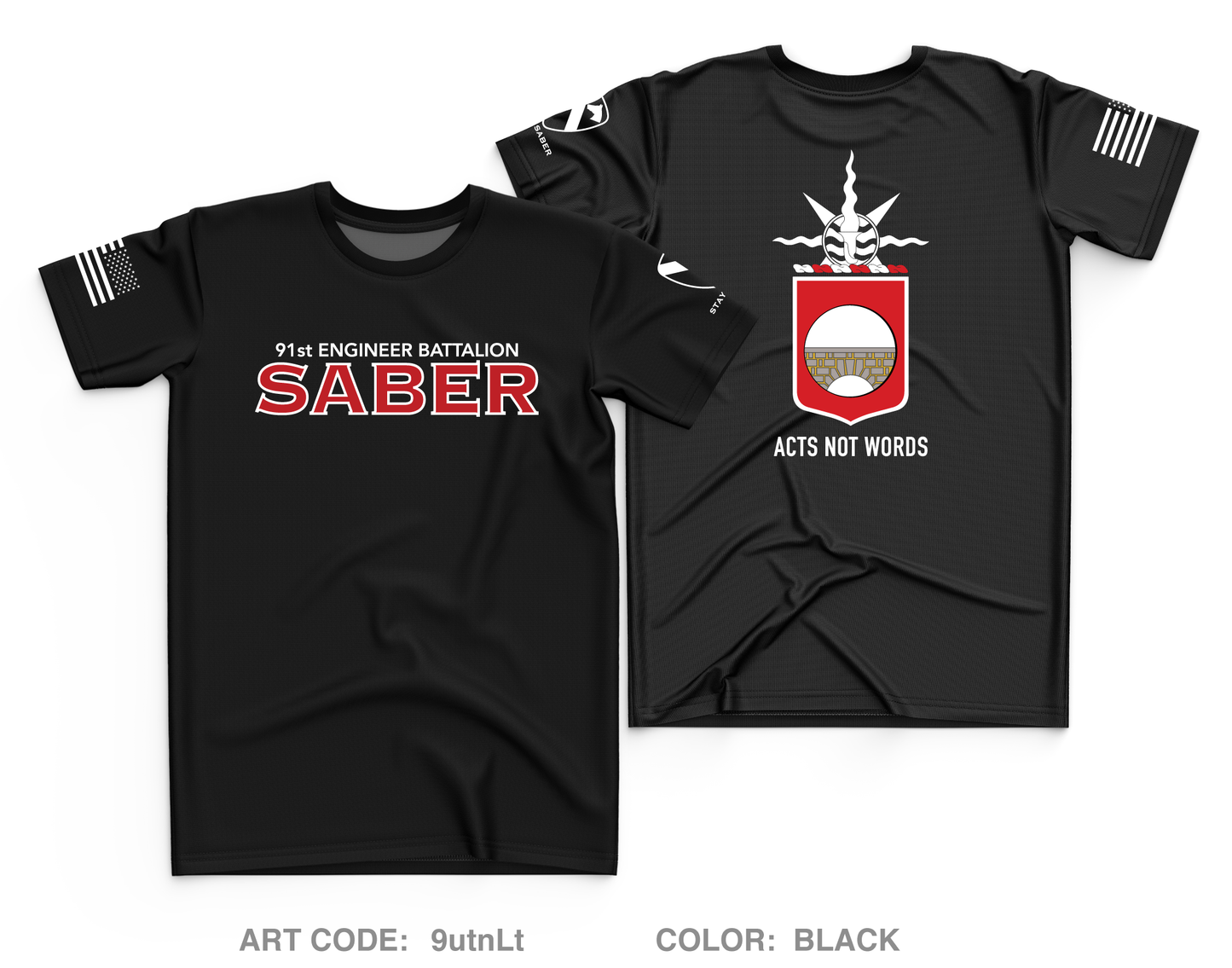 91st Engineer Battalion Store Juan Core Men's SS Performance Tee - 9utnLt