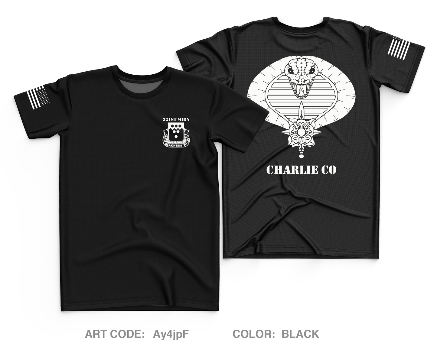 321st MIBN Core Men's SS Performance Tee - Ay4jpF