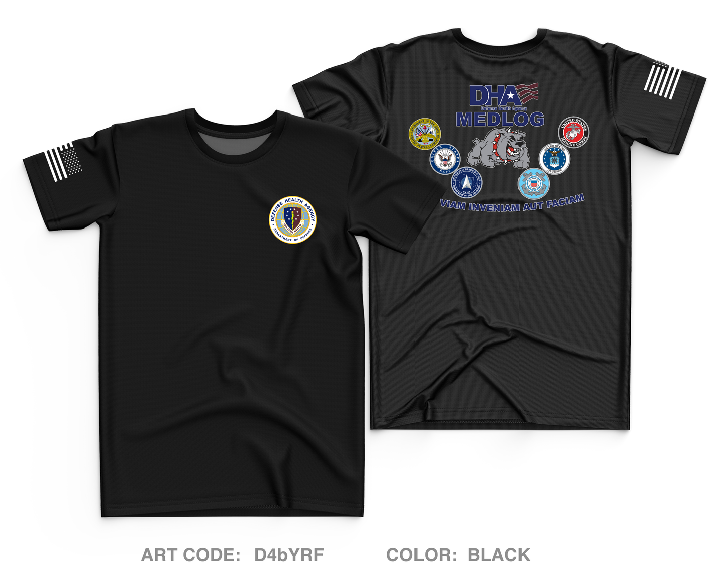 DHA J4 Fundraising Collection Core Men's SS Performance Tee - D4bYRF